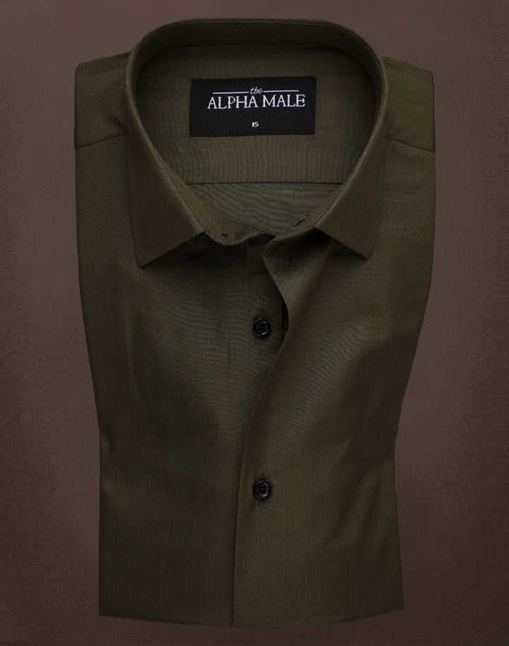 Green in Italian Cotton