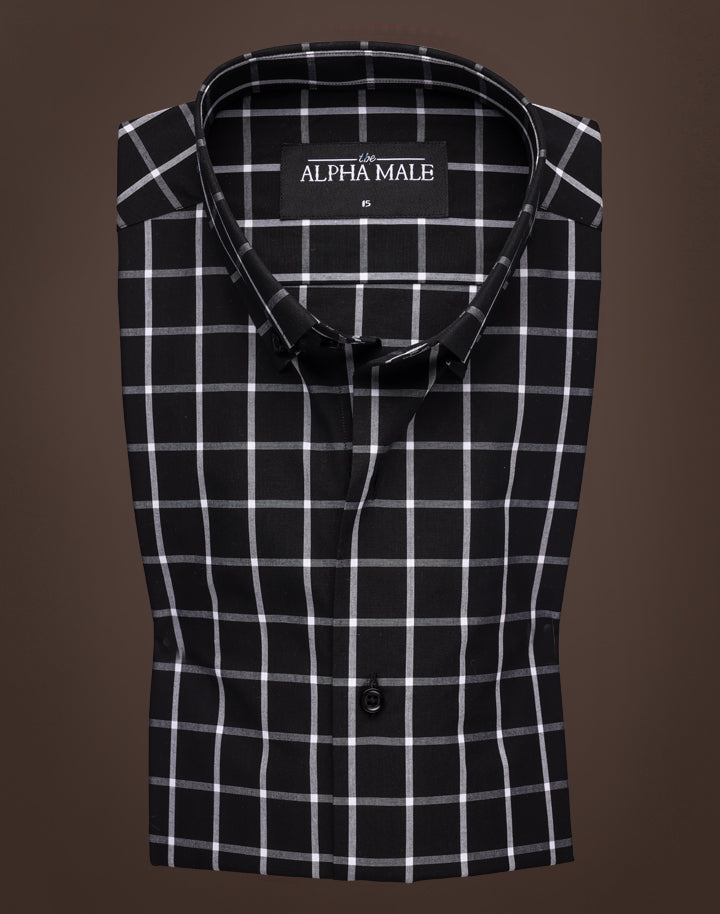 Black & White Windowpane
