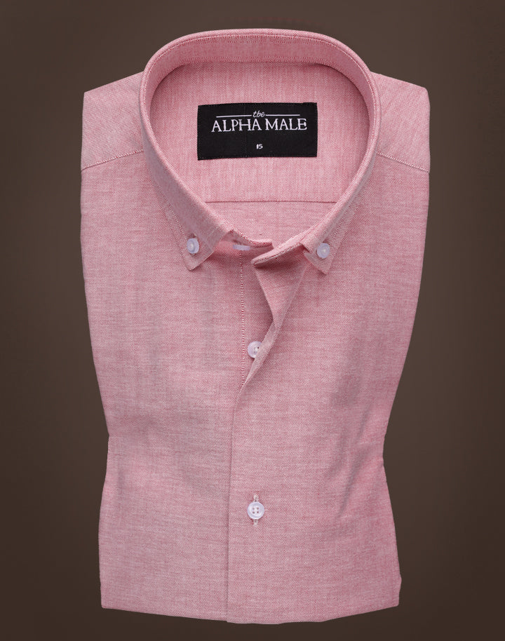 Deep Pink in Polo Oxford