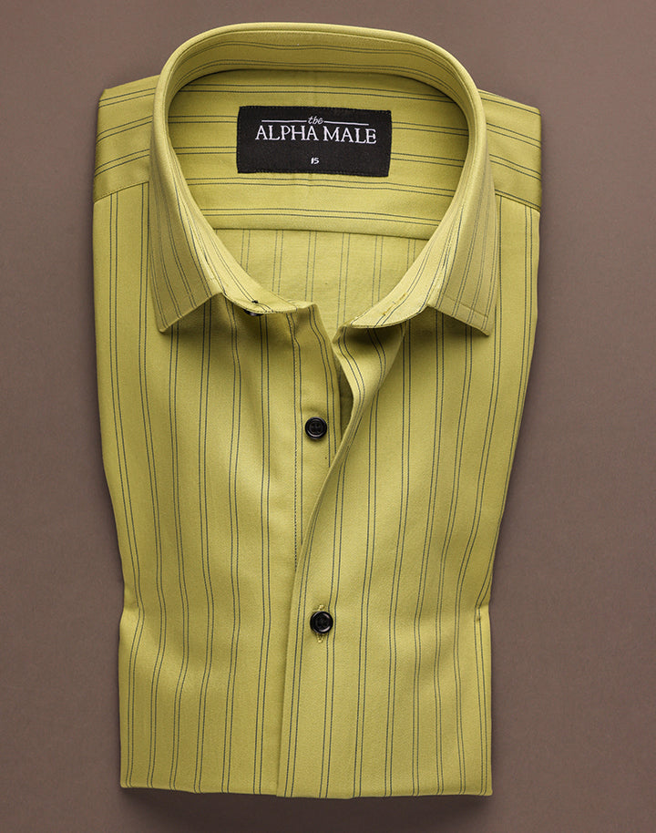 Green & Black Stripes