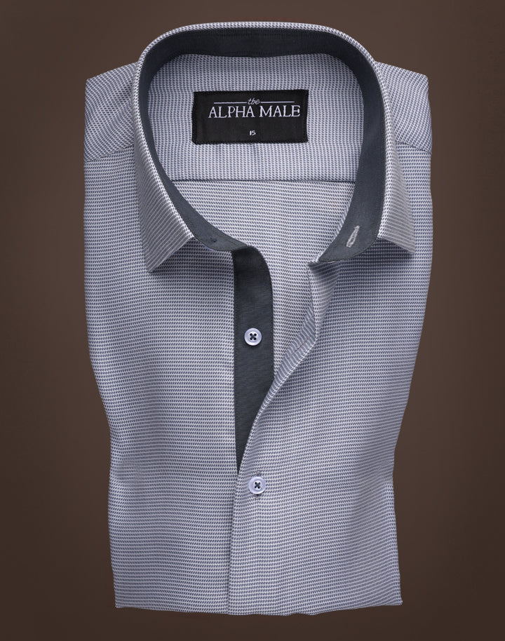 Grey & Black Textured
