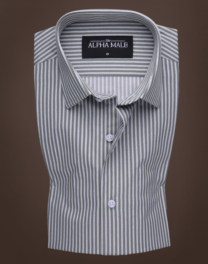 Green & Grey Bengal Stripes