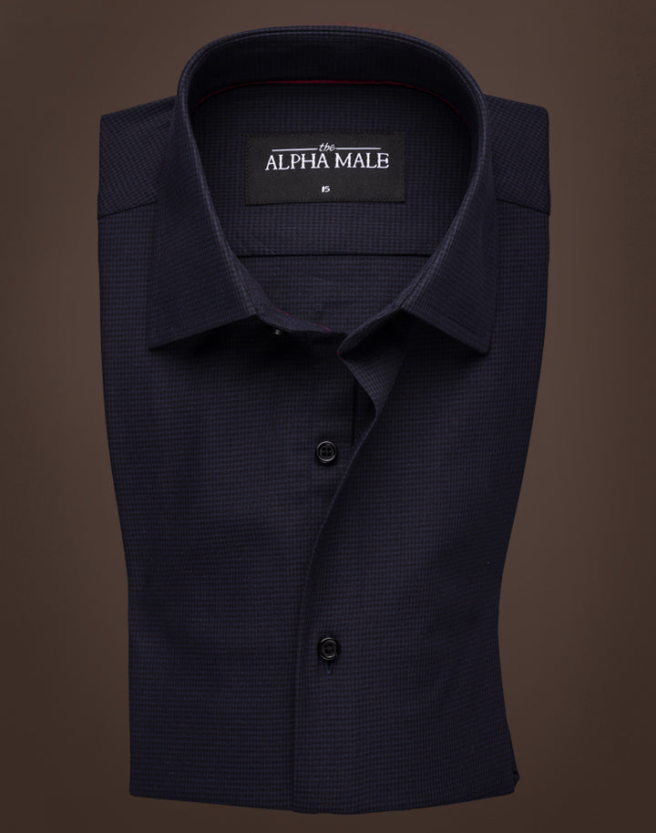 Hounds tooth Pattern in Black