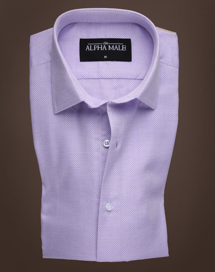 Lavender Structured Shirt