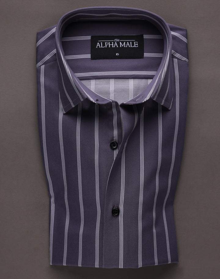 Purple Broad Stripes