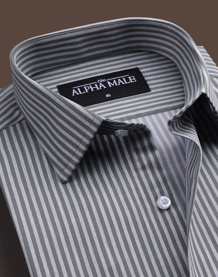 Green & Grey Bengal Stripes
