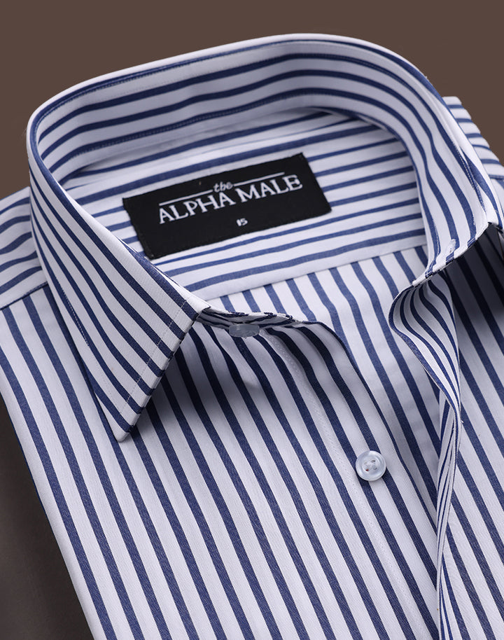 Oxford Blue Stripes