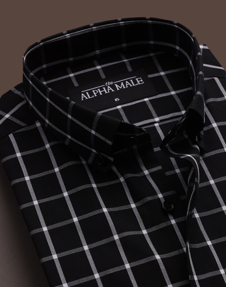 Black & White Windowpane
