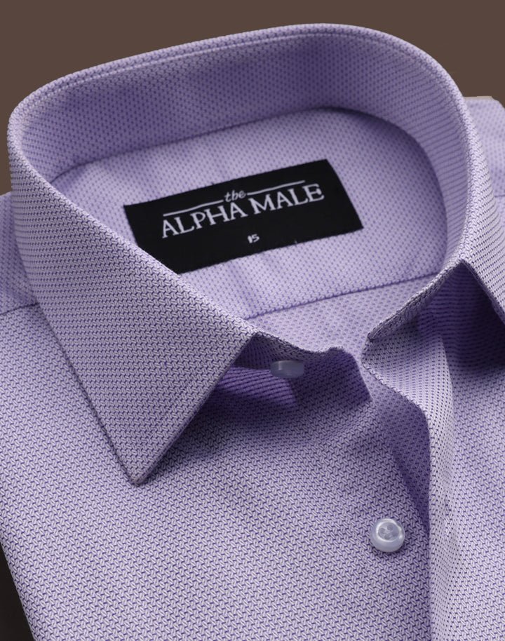 Lavender Structured Shirt