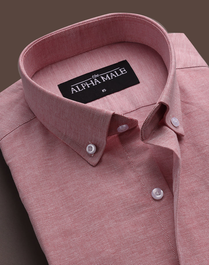 Deep Pink in Polo Oxford