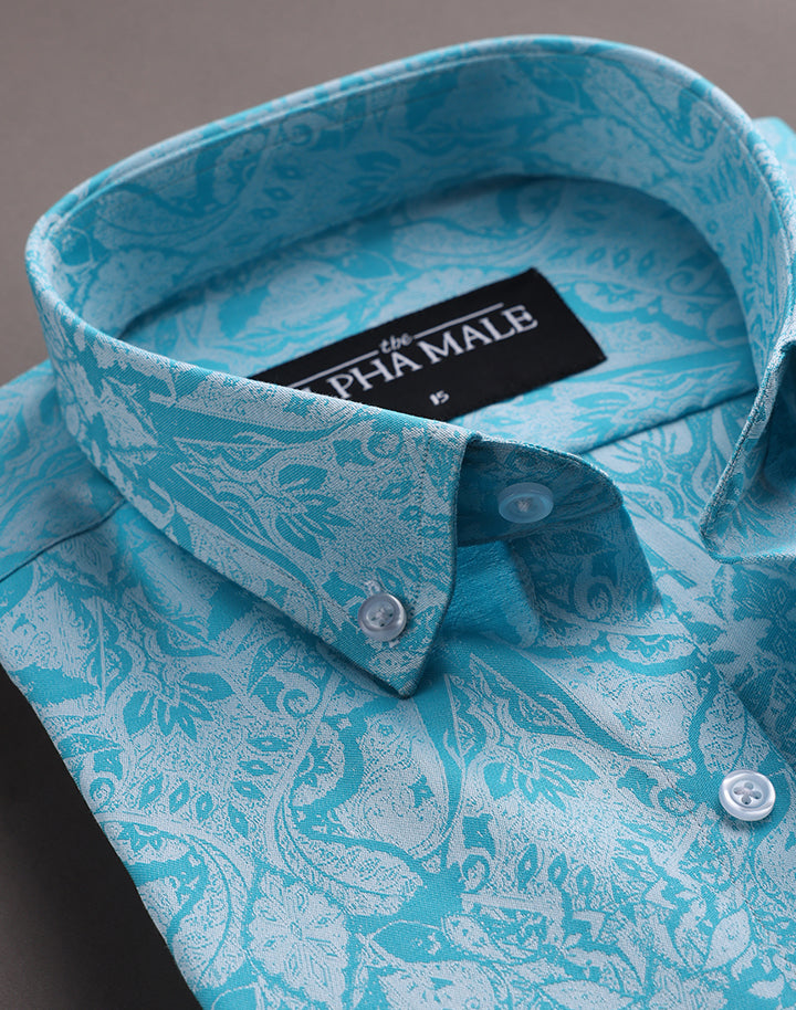 Embossed Pattern in Green