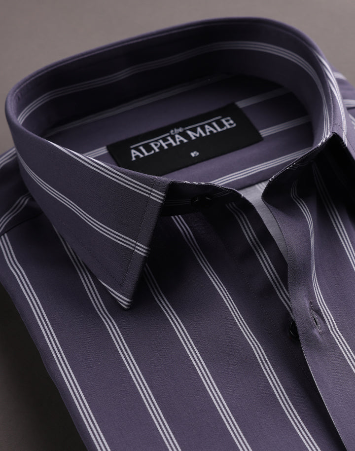 Purple Broad Stripes