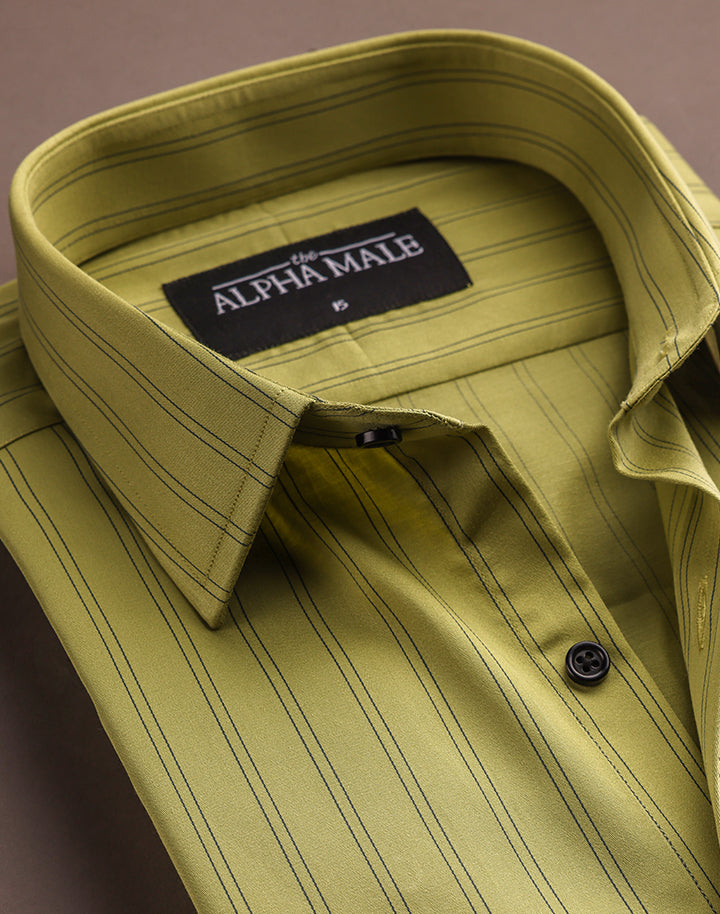 Green & Black Stripes