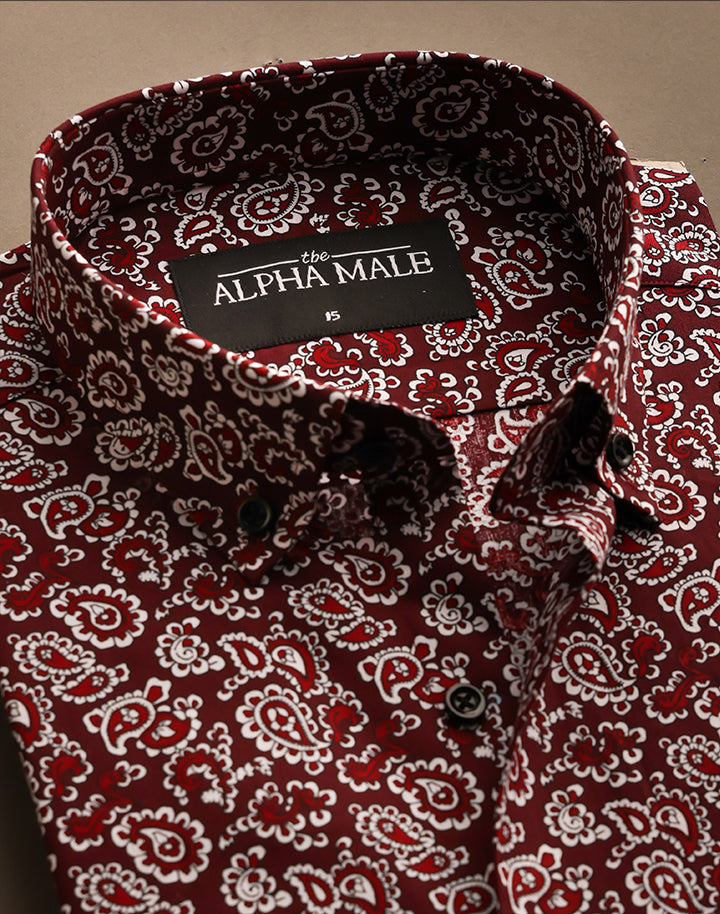 Paisley Red