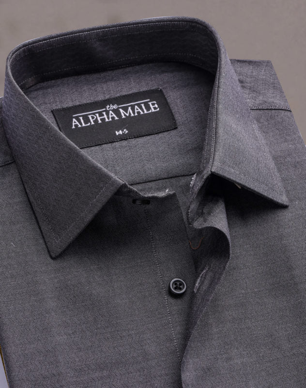Charcoal Grey In Texture