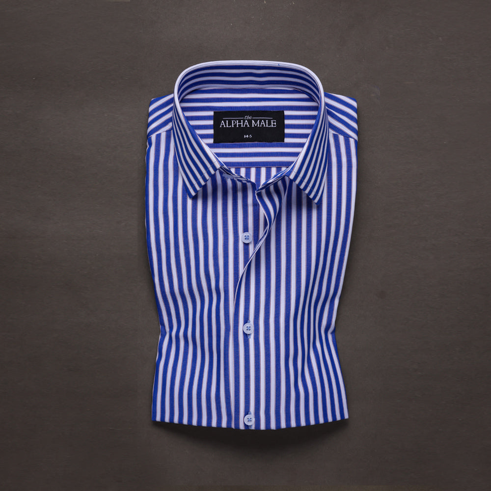 Oxford Blue Stripes